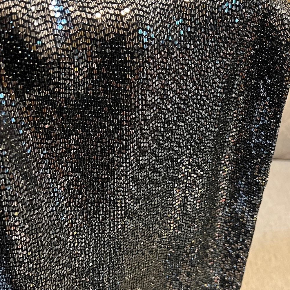 NEVER WORN Eliza J sparkle v-neck sleeveless jumpsuit size 12 - Picture 4 of 8